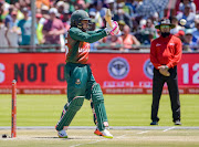 Mushfiqur Rahim of Bangladesh during the 1st Momentum ODI match between South Africa and Bangladesh at Diamond Oval on October 15, 2017 in Kimberley, South Africa. 