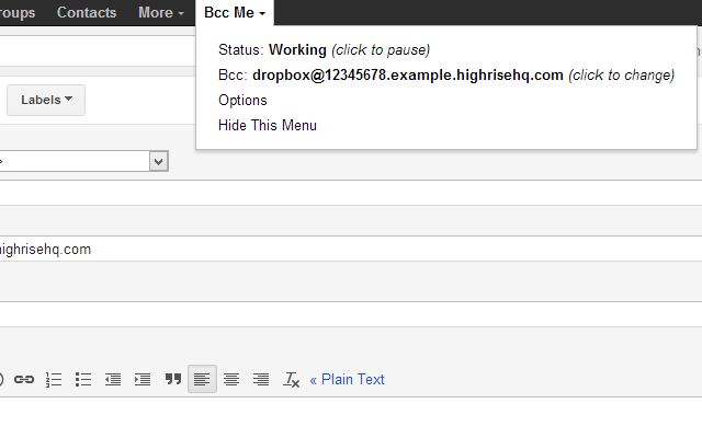 Bcc Me for Gmail™ Preview image 1