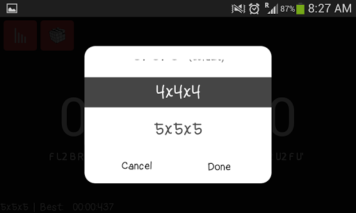 CubeTimer - Rubik's Cube