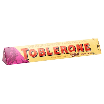 Toblerone Fruit & Nut Chocolate - 100 gm