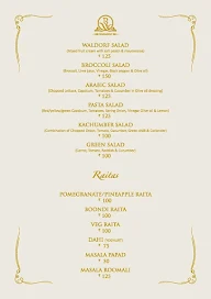 Rosewater menu 1