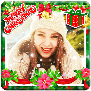 Christmas Photo Frame Collage  Icon