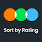 Item logo image for Letterboxd Sort by Rating