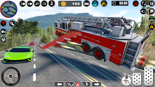 Screenshot Flying Fire Truck Simulator