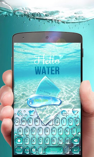 GO Keyboard Theme Water