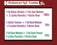 Peshawari menu 3