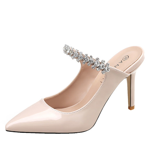 Title 7, European and American new pointed rhinestone hi...