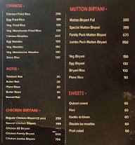 AY Kings Restaurant menu 1