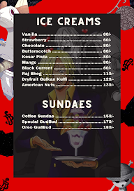 V - Cups Cafe menu 2