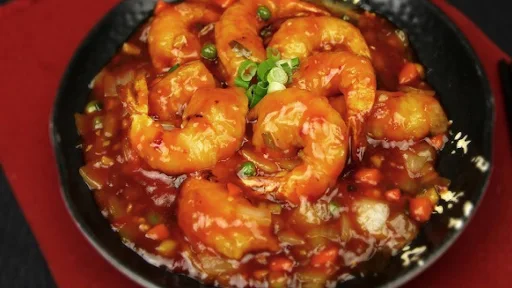 Prawns In Manchurian Sauce