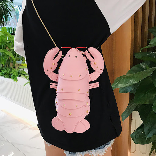 Title 4, Crayfish Bag Cute Small Bag Female New Trendy C...