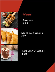 Ramsharan Halwai menu 1