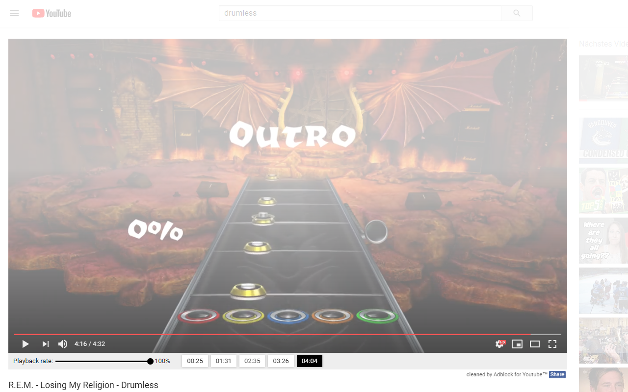 Youtube player for musicians Preview image 0