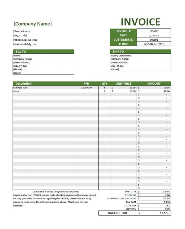 How to Make For Freelance Invoice Template Guide RoyalCDKeys