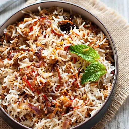 Mutton Keema Biryani (Serves 2)