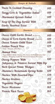 Charmant - The Heritage Cafe menu 1