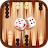 Backgammon Friends Online icon