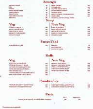 Street Talez menu 1