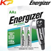 Pin Sạc Aa/ Aaa Energizer 1.2V Nh15 - Pprp2/ Aa2000Mah_Aa2300Mah_Aaa800Mah_ Aaa700Mah_9V175Mah _Made In Japan