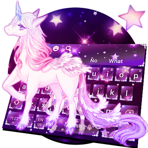 Download Galaxy Unicorn Keyboard Theme For PC Windows and Mac