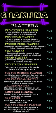 Cocktail Chakhna menu 2