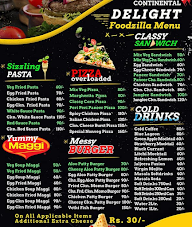 Foodzilla menu 2