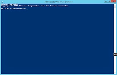 Ventana clásica de PowerShell