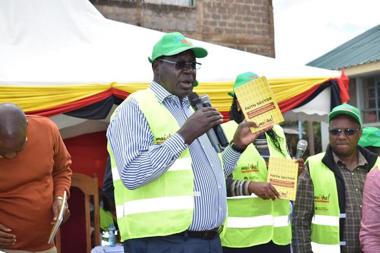 Kiambu Deputy Governor James Nyoro.