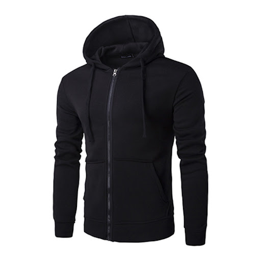 Title 4, Mens cardigan sweater with zipper hood for ult...