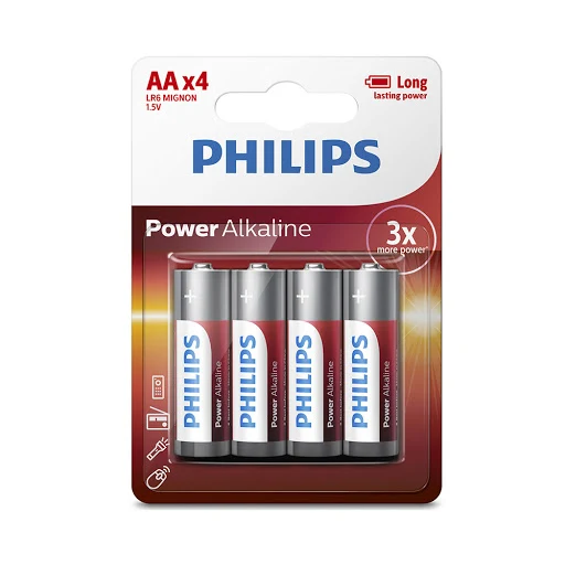 Pin Philips LR6P4B (4 viên AA)