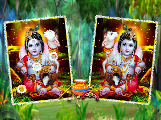 Krishna Spot The Differences - Find It Puzzle