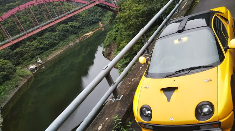 AZ-1のドライブ・浦山ダム・ジブリネタ・橋コラボに関するカスタム事例の投稿画像3枚目