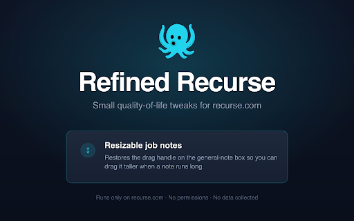 Refined Recurse screenshot 1