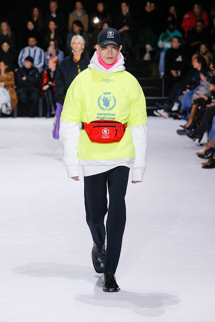 Balenciaga collaborated with World Food Programme