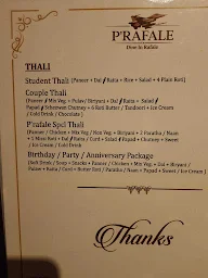 P'Rafale Cafe & Restaurant menu 2
