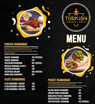 TSG - Turkish Shawarma and Grills menu 2