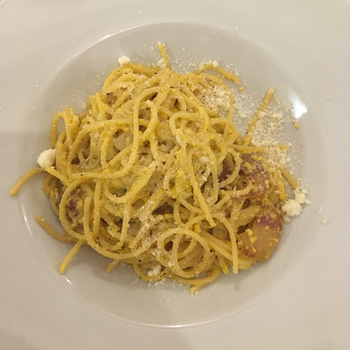 G/f spaghetti alla carbonara