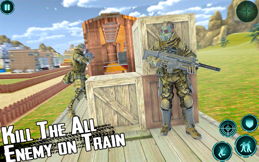 Military Train Shooting Game: Euro Train Simulator