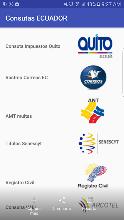 Multi Consultas Ec Android Apps Appagg