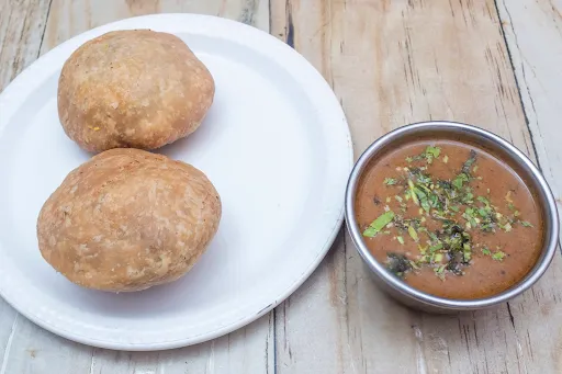 Dal Kachori With Aloo Sabzi