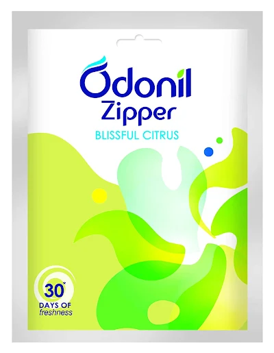 Odonil Zipper Blissful Citrus - 10 gm