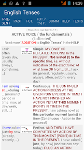   English Tenses- screenshot thumbnail   