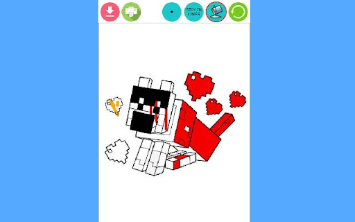 Minecraft Coloring Book 789