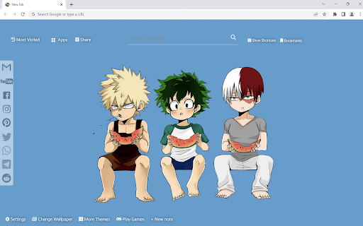 My Hero Academia Chibi fons de Pantalla