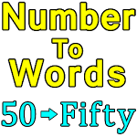 Cover Image of ดาวน์โหลด Number To Word (Indian style) 2 APK