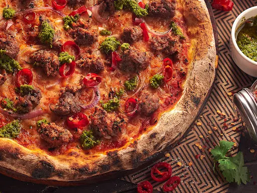 Lamb Chimichurri Pizza