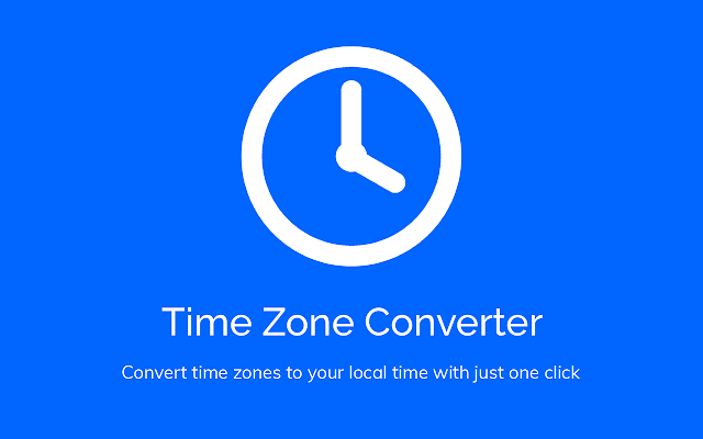 Time zone converter