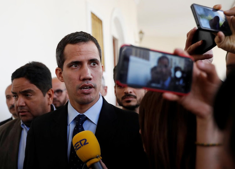 Juan Guaido. Picture: REUTERS/CARLOS GARCIA RAWLINS