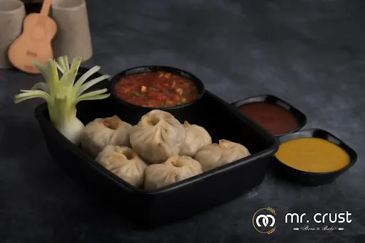 Veg Steamed Momos [6 Pieces]