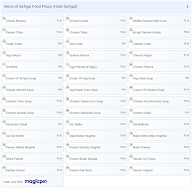 Sehgal Food Plaza (Hotel Sehgal) menu 1